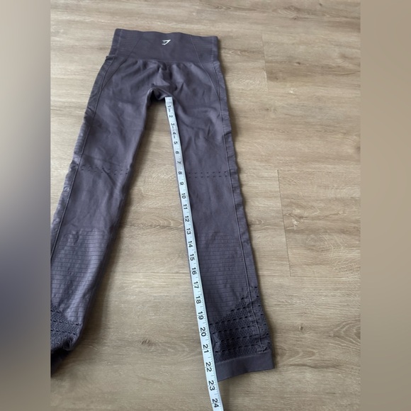Gymshark Seamless Energy High Waisted Gray Leggings Women’s Size XS - Picture 6 of 8